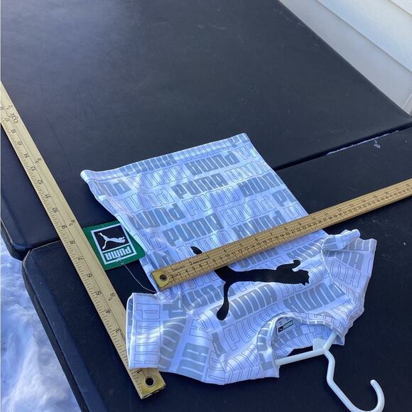 ~Kids 12 month white black puma new - Picture 3 of 4